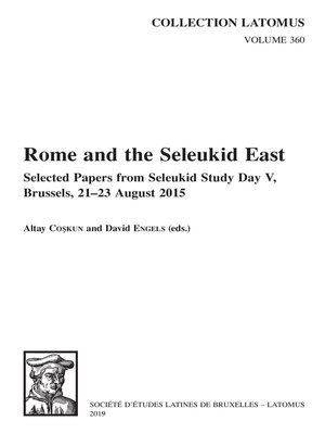 cover image of Rome and the Seleukid East